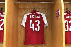 Arsenal V Doncaster Rovers - Carabao Cup 2017-18 Prints: Arsenal's Josh Dasilva Readies for Doncaster Cup Clash