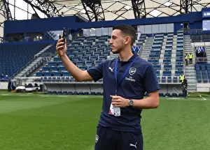 Al-Nasr Dubai SC V Arsenal 2018-19 Prints: Arsenal's Julio Pleguezuelo Prepares for Al-Nasr Dubai SC Friendly