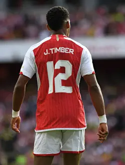 Arsenal's Jurrien Timber Faces AS Monaco in 2023-24 Emirates Cup Clash