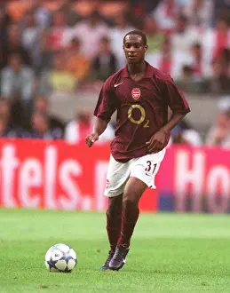 Arsenal's Justin Hoyte Celebrates Goal Against Porto at Amsterdam Tournament, 2005