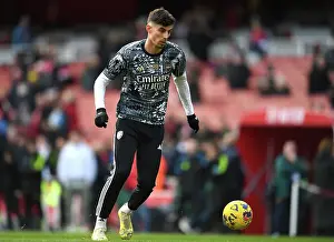 Arsenal's Kai Havertz Gears Up: Arsenal vs Brighton & Hove Albion, Premier League 2023-24