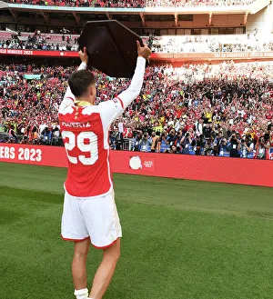 Arsenal's Kai Havertz Reacts after the Community Shield Match against Manchester City, 2023-24