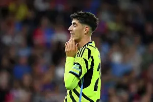 Crystal Palace V Arsenal 2023-24 Prints: Arsenal's Kai Havertz Reacts During Crystal Palace Clash in 2023-24 Premier League