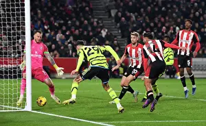 Brentford V Arsenal 2023-24 Prints: Arsenal's Kai Havertz Scores First Goal in Brentford Rivalry (2023-24)