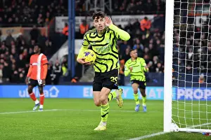 Luton Town V Arsenal 2023-24 Prints: Arsenal's Kai Havertz Scores Thriller: 2023-24 Premier League's Luton Town Match