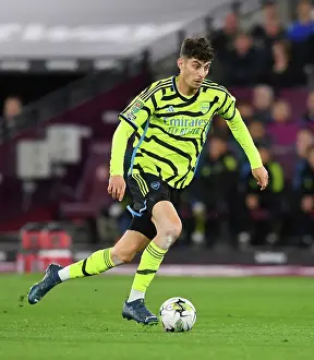 Arsenal's Kai Havertz Scores Thriller in Carabao Cup Clash vs. West Ham United (2023-24)