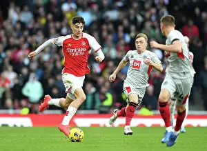 Arsenal's Kai Havertz Scores Thriller at Emirates: Arsenal FC vs Sheffield United (2023-24)