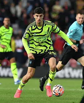 AFC Bournemouth V Arsenal 2023-24 Prints: Arsenal's Kai Havertz Shines in AFC Bournemouth vs Arsenal FC Premier League Clash (2023-24)
