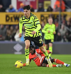 Arsenal's Kai Havertz Shines in Luton Town Showdown (2023-24 Premier League)