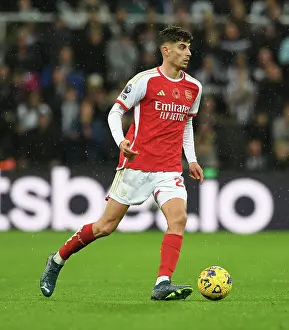 Arsenal's Kai Havertz Shines in Newcastle United Showdown (2023-24 Premier League)