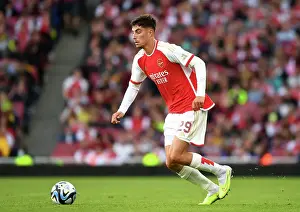 Arsenal V AS Monaco 2023-24 Prints: Arsenal's Kai Havertz Shines in Pre-Season Clash Against AS Monaco at Emirates Stadium