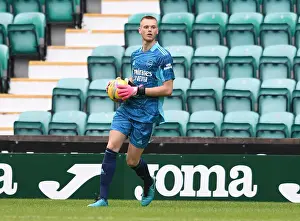 Arsenal's Karl Hein in Action during Hibernian Pre-Season Friendly