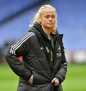 Arsenal's Kathrine Kuhl Prepares for FA Women's Continental Tyres League Cup Final Showdown Against Chelsea