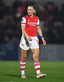 Arsenal Women V Reading Women 2021-22 Prints: Arsenal's Katie McCabe in Action: Arsenal Women vs Reading Women, FA WSL 2021-22