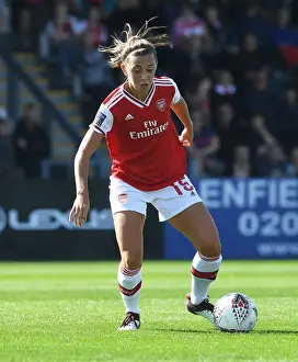 Arsenal Women V West Ham United 2019-20 Prints: Arsenal's Katie McCabe in Action: Arsenal Women vs West Ham United (WSL 2019-20)