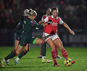 Arsenal Women v Liverpool Women 2022-23 Collection: Arsenal's Katie McCabe in Action: FA Super League Clash Against Liverpool Women