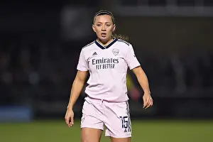 Arsenal's Katie McCabe in Action against West Ham United in FA Women's Super League Clash