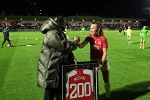 Arsenal Women V Bristol City Women - Conti Cup 2023-24 Prints: Arsenal's Katie McCabe Celebrates 200th Appearance and FA Women's League Cup Victory
