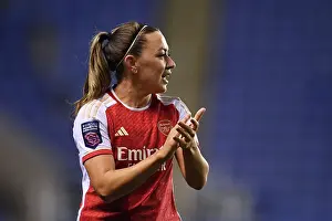 Arsenal's Katie McCabe Celebrates Emotional Victory in FA WSL Cup Against Reading