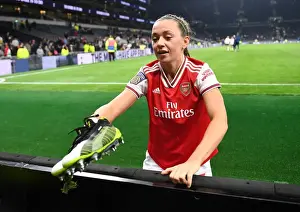 Tottenham Hotspur Women V Arsenal Women 2019-20 Prints: Arsenal's Katie McCabe Donates Boots After Tottenham Clash in FA WSL