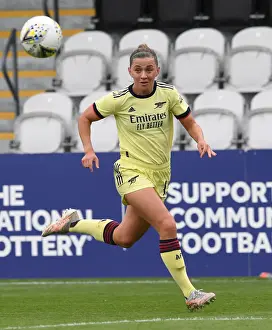 Arsenal Women V Crystal Palace Women 2020-21 Prints: Arsenal's Katie McCabe Faces Off in FA Cup 5th Round Showdown Against Crystal Palace Women