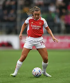 Arsenal's Katie McCabe Fights in UEFA Champions League: Arsenal Women vs. Linkopings FC (September 2023)