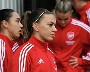 Arsenal Women V Everton Women 2022-23 Prints: Arsenal's Katie McCabe Gears Up for FA WSL Showdown Against Everton at Meadow Park