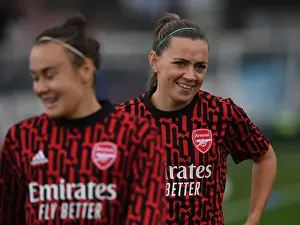 Arsenal's Katie McCabe Gears Up: Arsenal Women vs Chelsea Women - Barclays FA WSL Clash