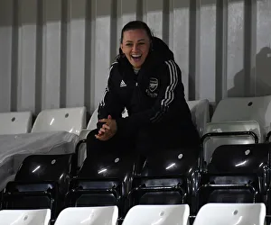 Arsenal Women V Brighton And Hove Albion Women 2021-22 Prints: Arsenal's Katie McCabe Prepares for FA WSL Clash Against Brighton Hove Albion