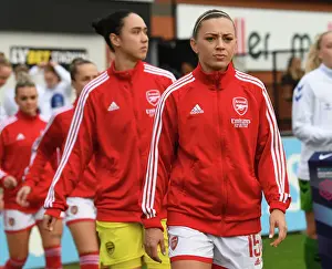 Arsenal Women V Everton Women 2022-23 Prints: Arsenal's Katie McCabe Prepares for FA WSL Clash Against Everton at Meadow Park