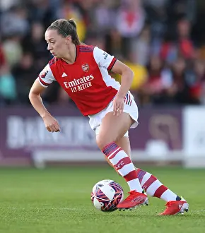 Arsenal Women V Everton Women 2021-22 Prints: Arsenal's Katie McCabe Shines in Arsenal Women's Victory over Everton Women