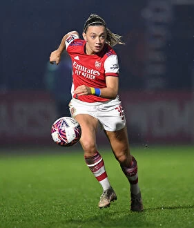 Arsenal Women v Reading Women 2021-22 Collection: Arsenal's Katie McCabe Shines in FA WSL Match against Reading Women