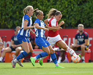 Arsenal Women V Brighton And Hove Albion Women - Pre Season 2022-23 Prints: Arsenal's Katie McCabe Shines in Pre-Season Friendly Against Brighton & Hove Albion Women