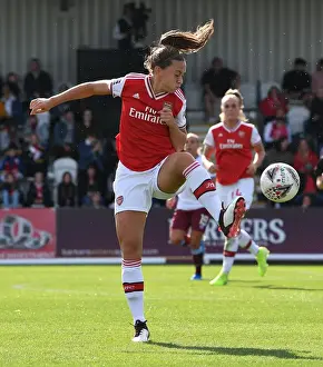 Arsenal Women V West Ham United 2019-20 Prints: Arsenal's Katie McCabe Shines in WSL Clash Against West Ham United