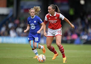 Images Dated 21st May 2023: Arsenal's Katie McCabe Sprints Past Chelsea in FA Women's Super League Clash