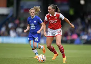 Chelsea Women V Arsenal Women 2022-23 Prints: Arsenal's Katie McCabe Sprints Past Chelsea in FA Women's Super League Clash