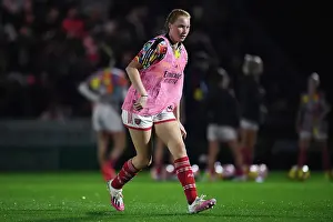 Arsenal's Katie Reid in Action: Arsenal Women vs West Ham United, 2022-23 FA WSL Match