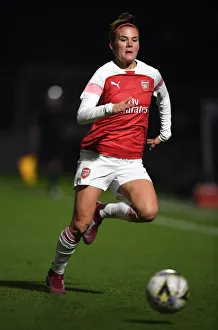 Arsenal Women V Birmingham City Women - WSL Continental Cup 2018-19 Prints: Arsenal's Katrine Veje in Action during FA WSL Continental Tyres Cup Match