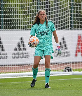 Arsenal Women V Brighton And Hove Albion Women - Pre Season 2022-23 Prints: Arsenal's Kaylan Marckese Shines in Pre-Season Victory over Brighton & Hove Albion Women