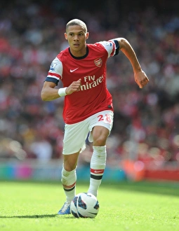 Arsenal V Chelsea 2012-13 Prints: Arsenal's Kieran Gibbs in Action Against Chelsea, 2012-13 Premier League