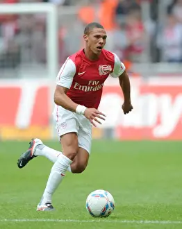 Arsenal's Kieran Gibbs in Action against Cologne during Pre-Season Friendly