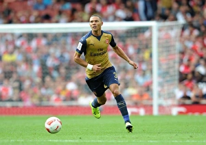 Arsenal V Olympique Lyonnais - Emirates Cup 2015/16 Prints: Arsenal's Kieran Gibbs in Action at Emirates Cup 2015/16