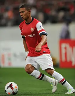 Nagoya Grampus V Arsenal 2013-14 Prints: Arsenal's Kieran Gibbs in Action against Nagoya Grampus in Japan, 2013
