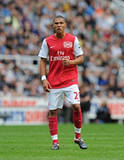 Newcastle United V Arsenal 2011-12 Prints: Arsenal's Kieran Gibbs in Action Against Newcastle United, Premier League 2011-12