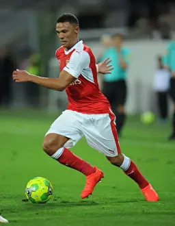 Lens V Arsenal 2016-17 Prints: Arsenal's Kieran Gibbs in Action at RC Lens Pre-Season Friendly, 2016