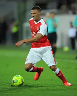 Arsenal's Kieran Gibbs in Action at RC Lens Pre-Season Friendly, 2016