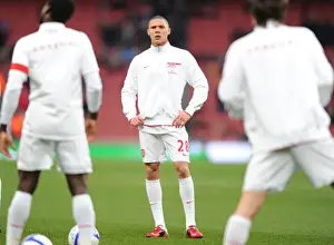 Arsenal's Kieran Gibbs in FA Cup Action vs Leeds United at Emirates Stadium
