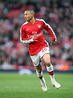 Arsenal V Plymouth Argyle - FA Cup 2008-09 Prints: Arsenal's Kieran Gibbs Shines in FA Cup Victory over Plymouth Argyle (3:1)