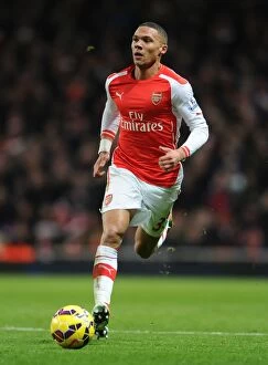 Images Dated 13th December 2014: Arsenal's Kieran Gibbs Shines in Premier League Clash Against Newcastle United (December 2014)