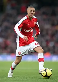Arsenal V Plymouth Argyle - FA Cup 2008-09 Prints: Arsenal's Kieran Gibbs Stars in FA Cup Triumph over Plymouth Argyle (3-1)